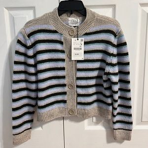 NEW WITH TAGS- Kids Zara knit striped sweater